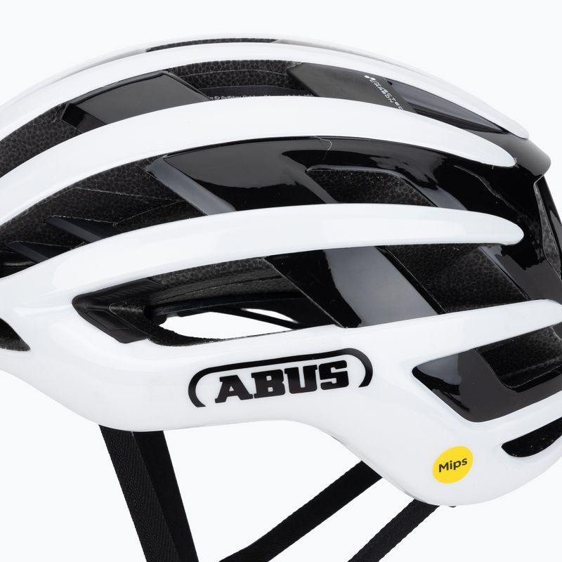 Шолом велосипедний ABUS Airbreaker 2.0 Mips shiny white 7