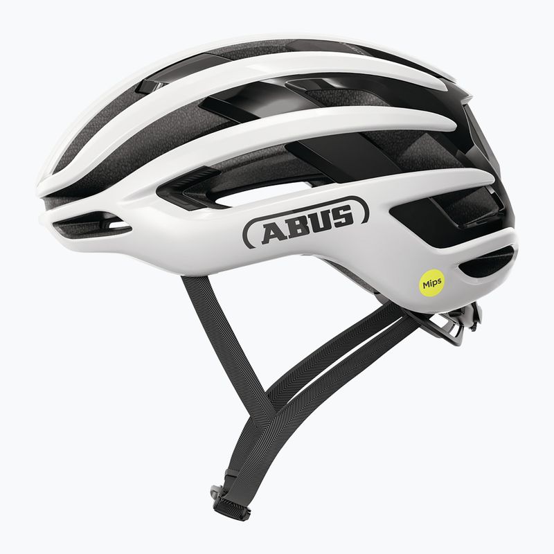 Шолом велосипедний ABUS Airbreaker 2.0 Mips shiny white 2