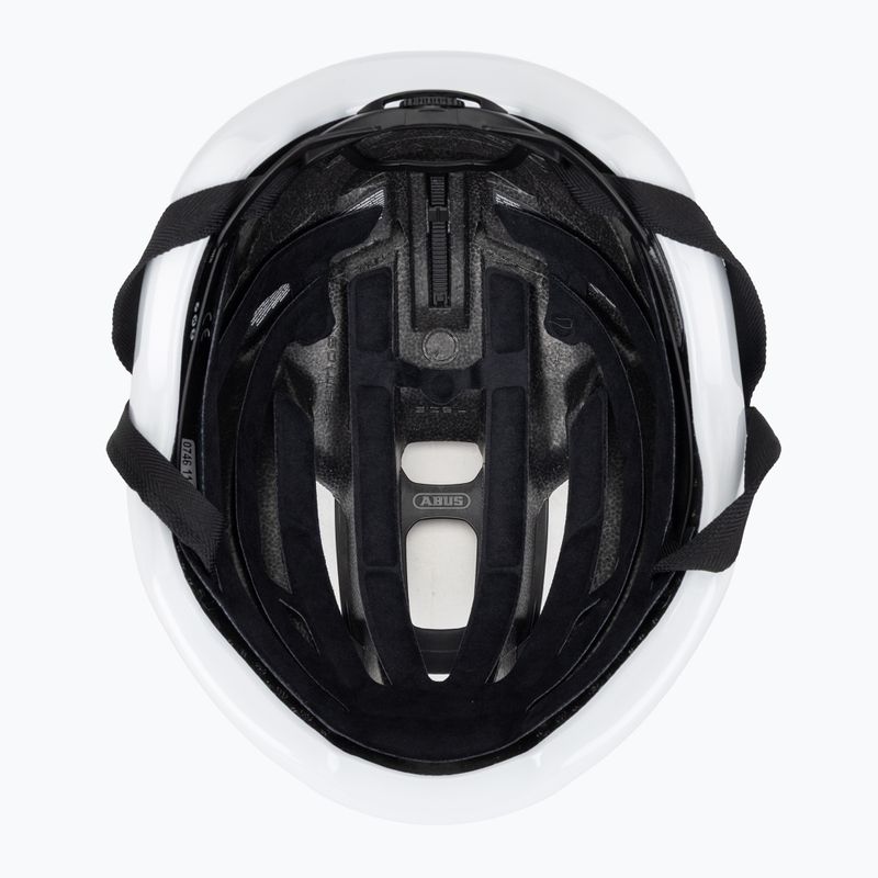 Шолом велосипедний ABUS Taipan shiny white 5