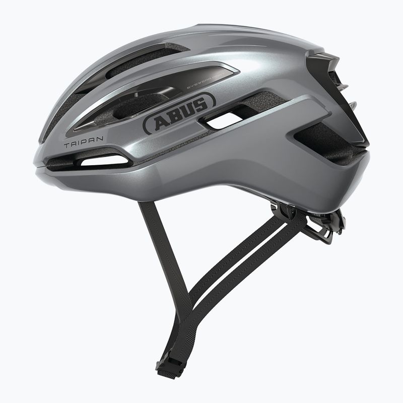 Шолом велосипедний ABUS Taipan graphite silver 2