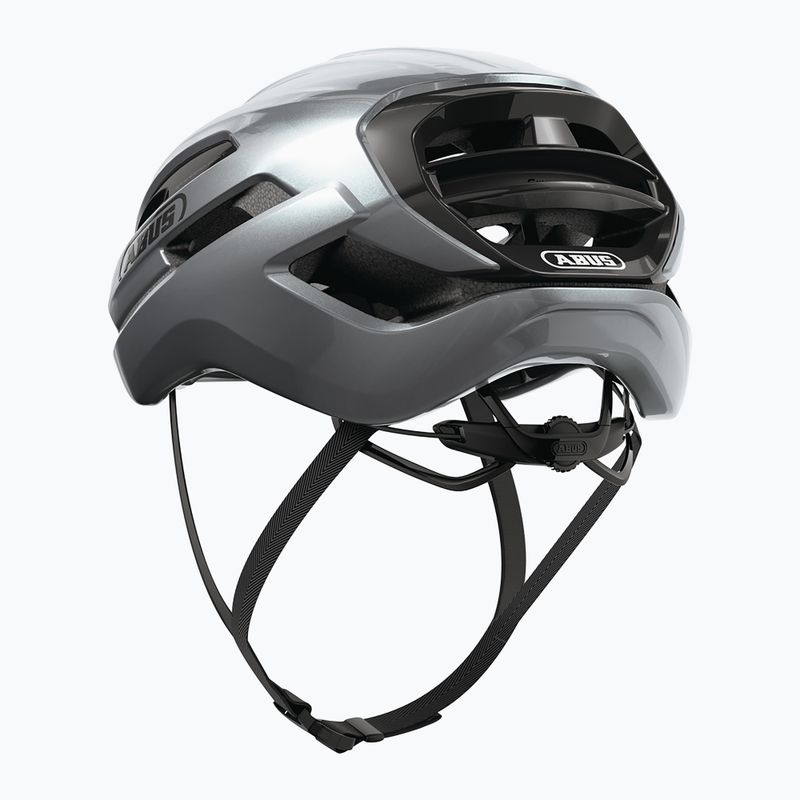 Шолом велосипедний ABUS Taipan graphite silver 3