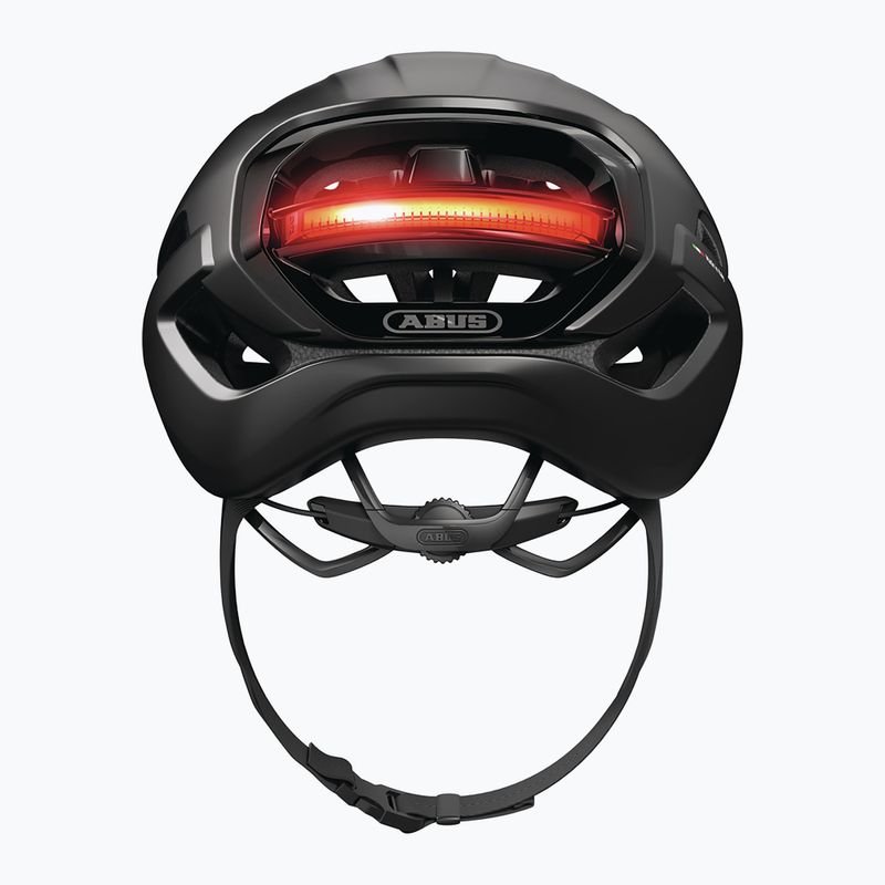Шолом велосипедний ABUS Taipan LED velcet black 6