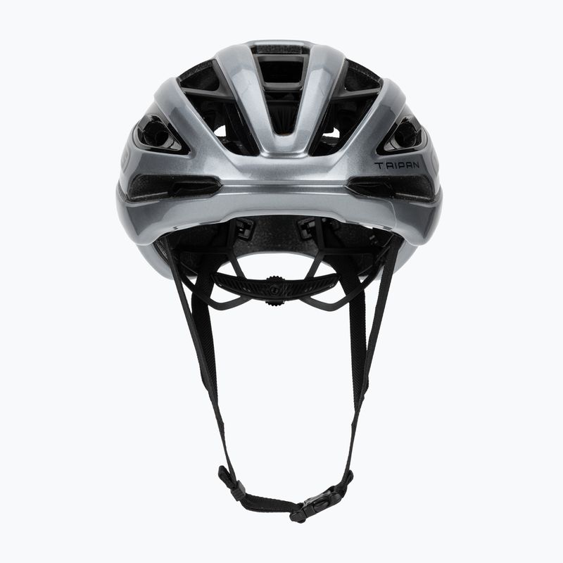 Шолом велосипедний ABUS Taipan LED graphite silver 2
