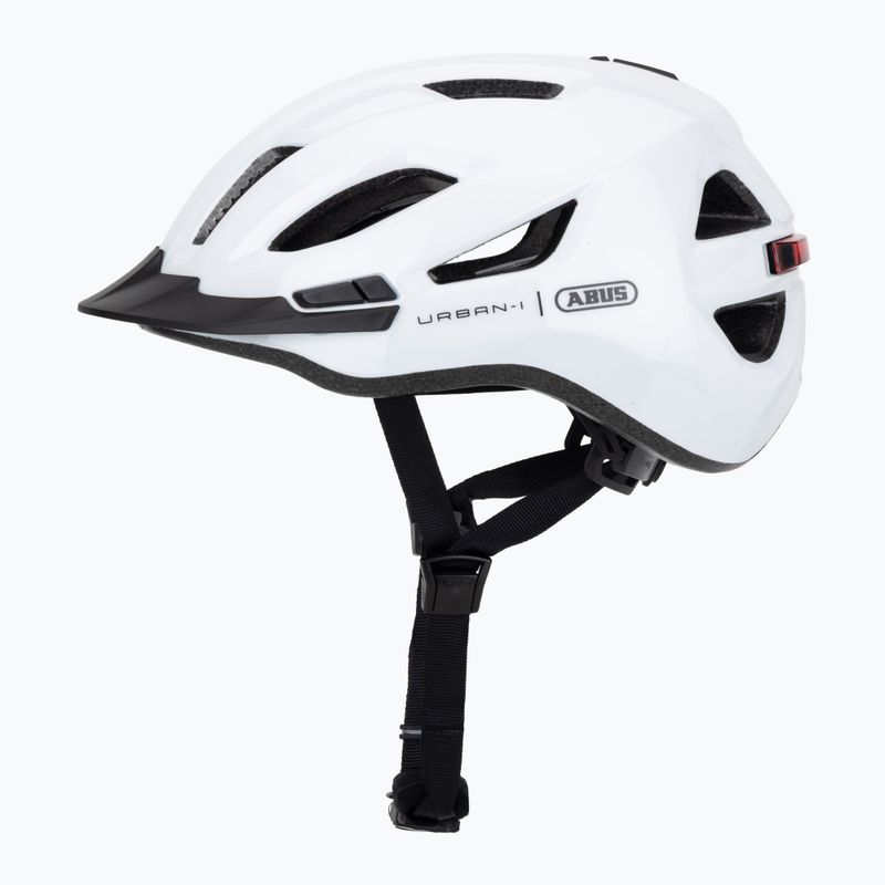 Шолом велосипедний ABUS Urban-I 4.0 shiny white 3