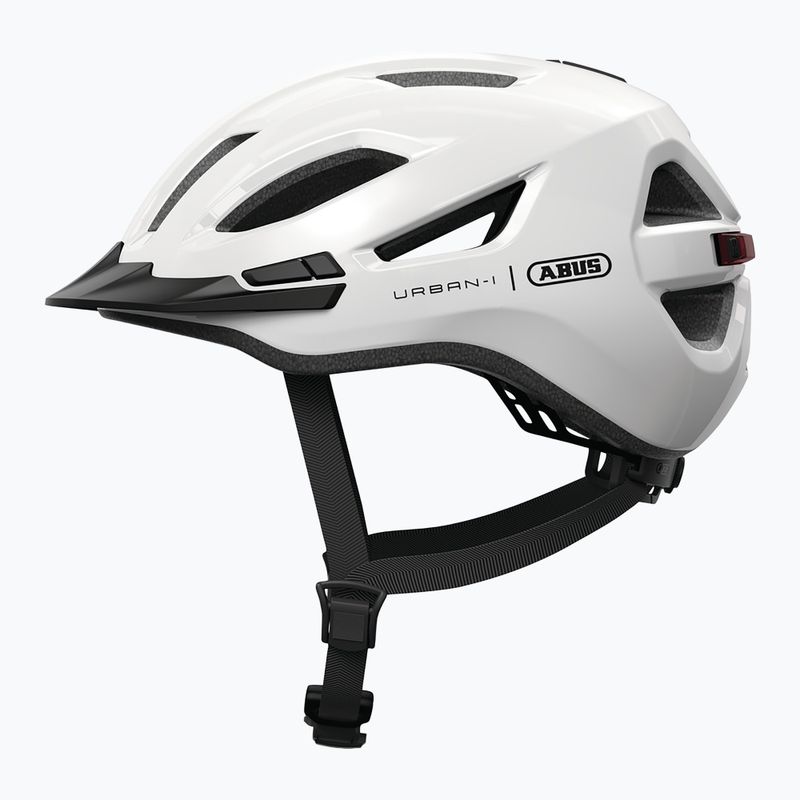 Шолом велосипедний ABUS Urban-I 4.0 shiny white 2