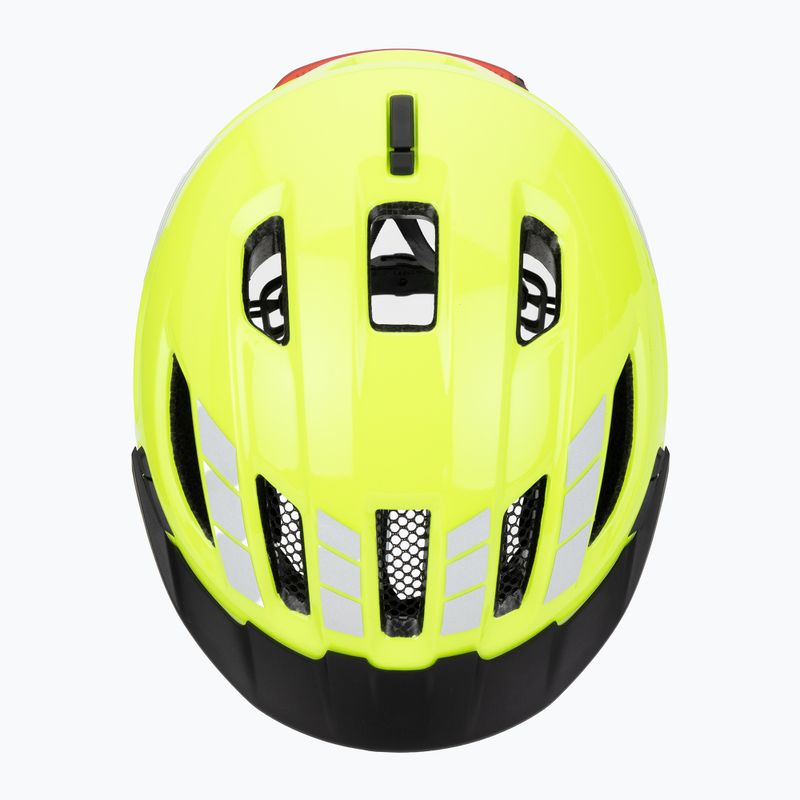 Шолом велосипедний ABUS Urban-I 4.0 signal yellow 6