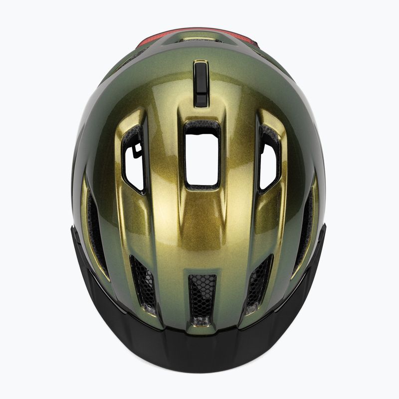 Шолом велосипедний ABUS Urban-I 4.0 pepper green 6