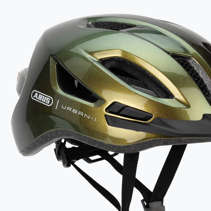Шолом велосипедний ABUS Urban-I 4.0 pepper green 10