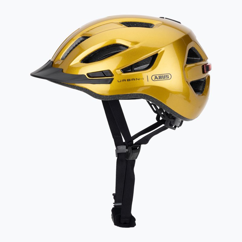 Шолом велосипедний ABUS Urban-I 4.0 honey yellow 3