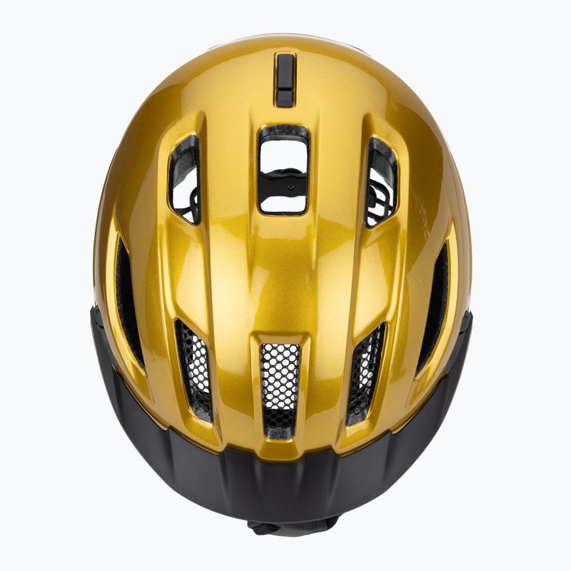 Шолом велосипедний ABUS Urban-I 4.0 honey yellow 6