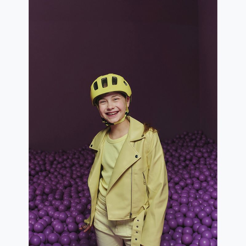 Шолом велосипедний дитячий ABUS Youn-I 2.0 mono yellow 7