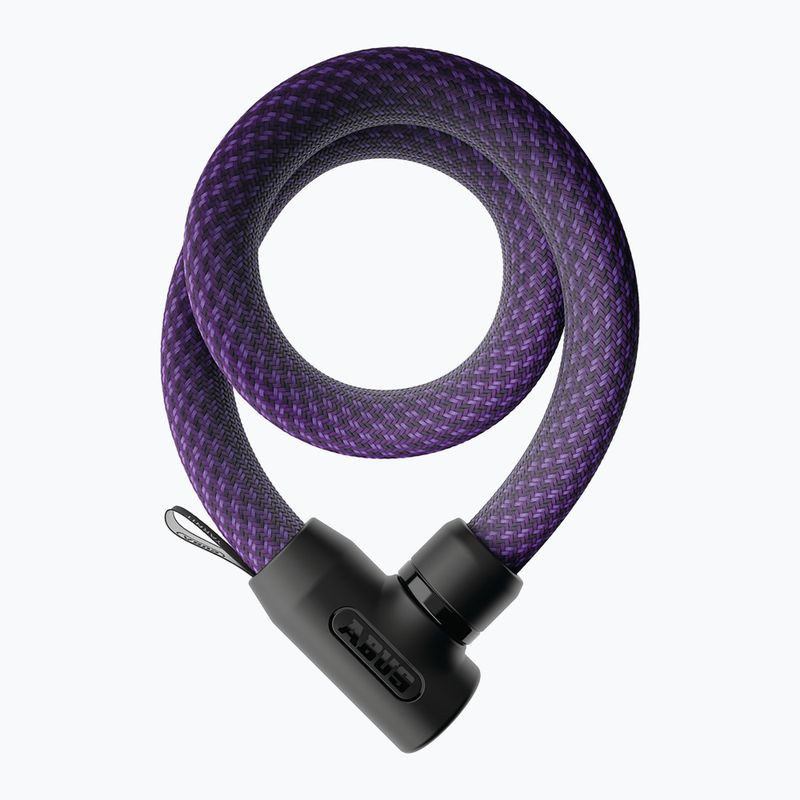 Замок велосипедний ABUS Yarnit 4004K/110 midnight purple