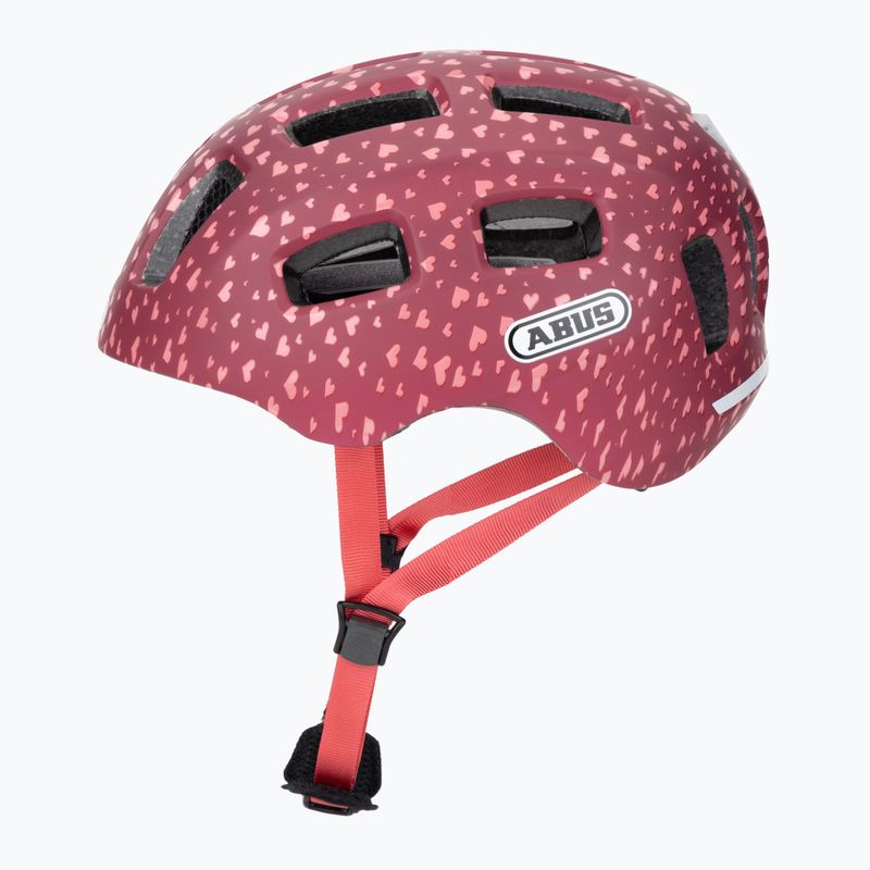 Шолом велосипедний дитячий ABUS Youn-I 2.0 cherry heart 3