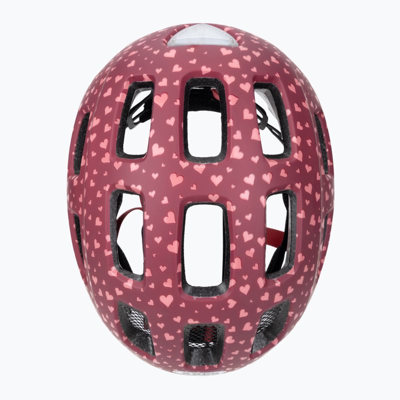 Шолом велосипедний дитячий ABUS Youn-I 2.0 cherry heart 6