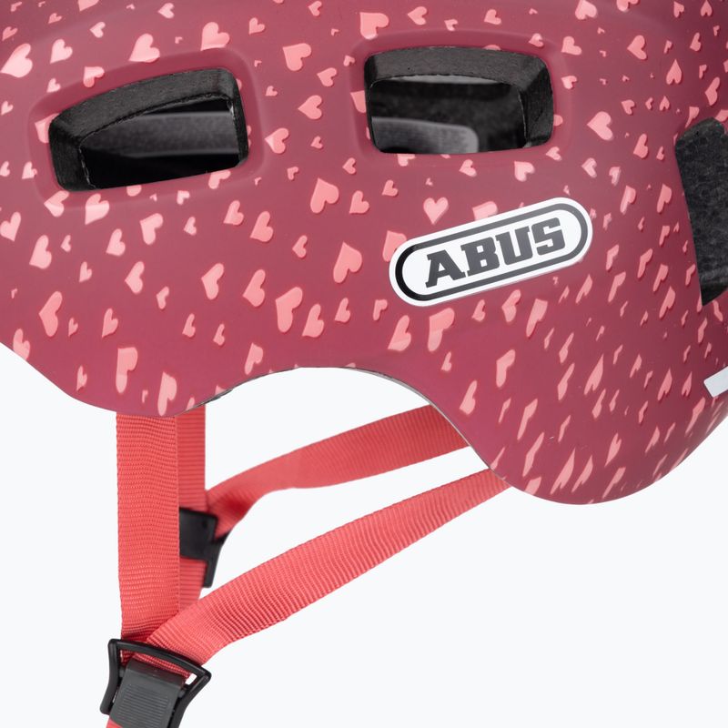 Шолом велосипедний дитячий ABUS Youn-I 2.0 cherry heart 8