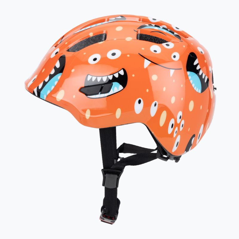 Шолом велосипедний дитячий ABUS Smiley 3.0 orange monster 3