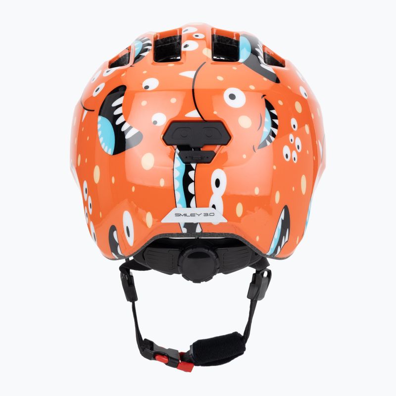 Шолом велосипедний дитячий ABUS Smiley 3.0 orange monster 4