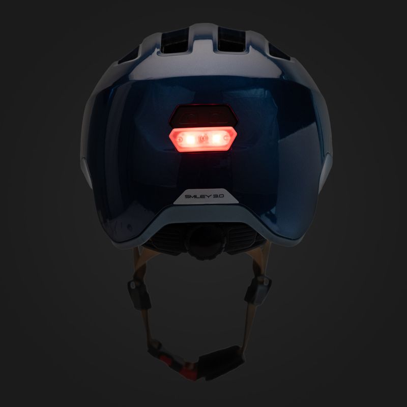 Шолом велосипедний дитячий ABUS Smiley 3.0 ACE LED royal blue 8