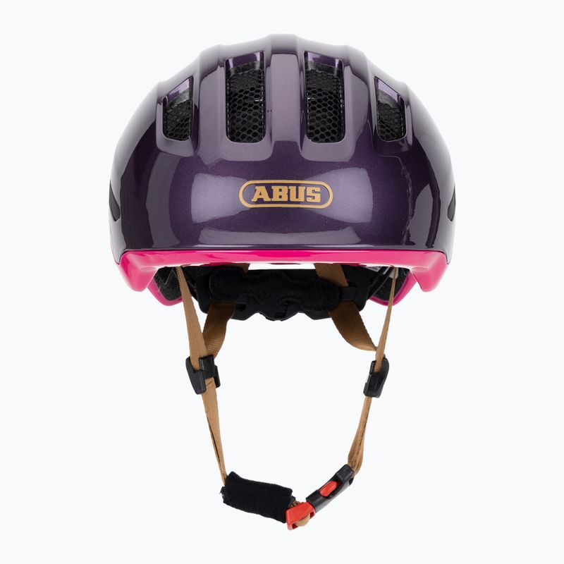 Шолом велосипедний дитячий ABUS Smiley 3.0 ACE LED royal purple 2