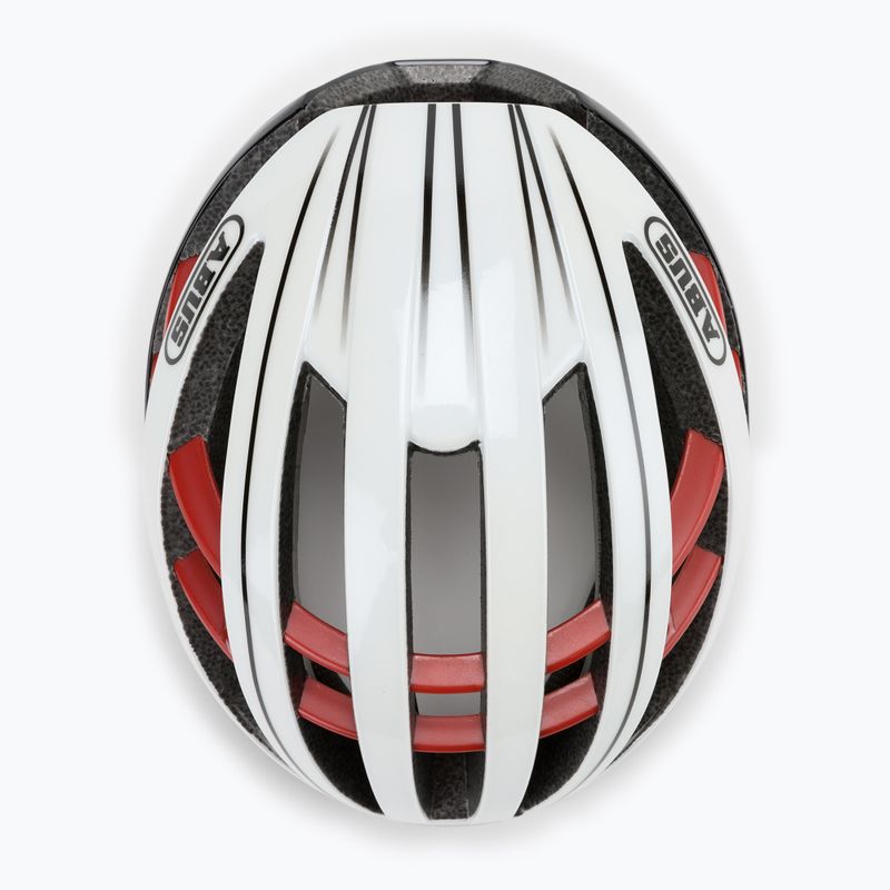 Шолом велосипедний ABUS Aventor blaze red 77627 6