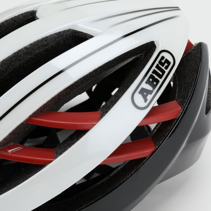 Шолом велосипедний ABUS Aventor blaze red 77627 7