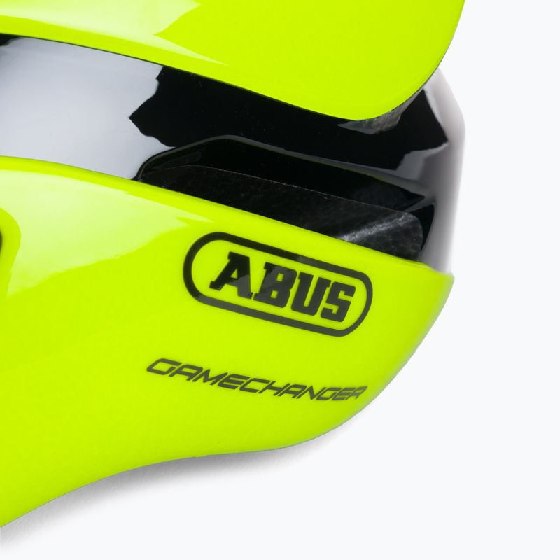 Шолом велосипедний ABUS  GameChanger neon yellow 77811 7