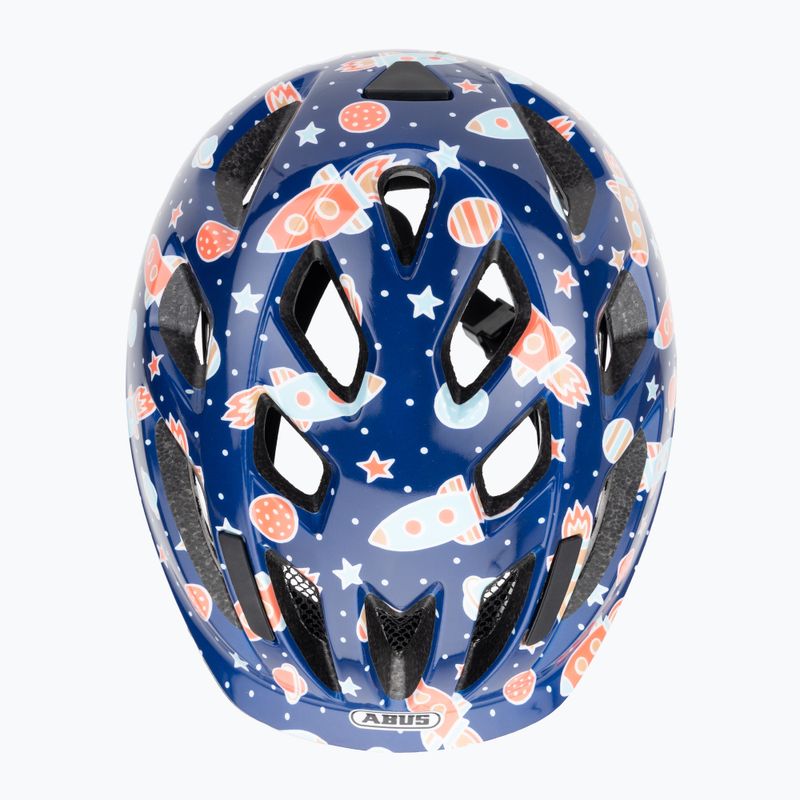 Шолом велосипедний дитячий ABUS Smooty 2.0 blue space 6