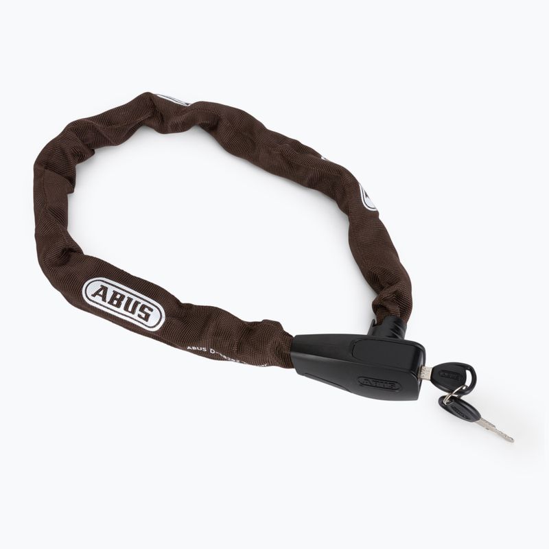 Замок велосипедний ABUS Catena 6806K/75 brown