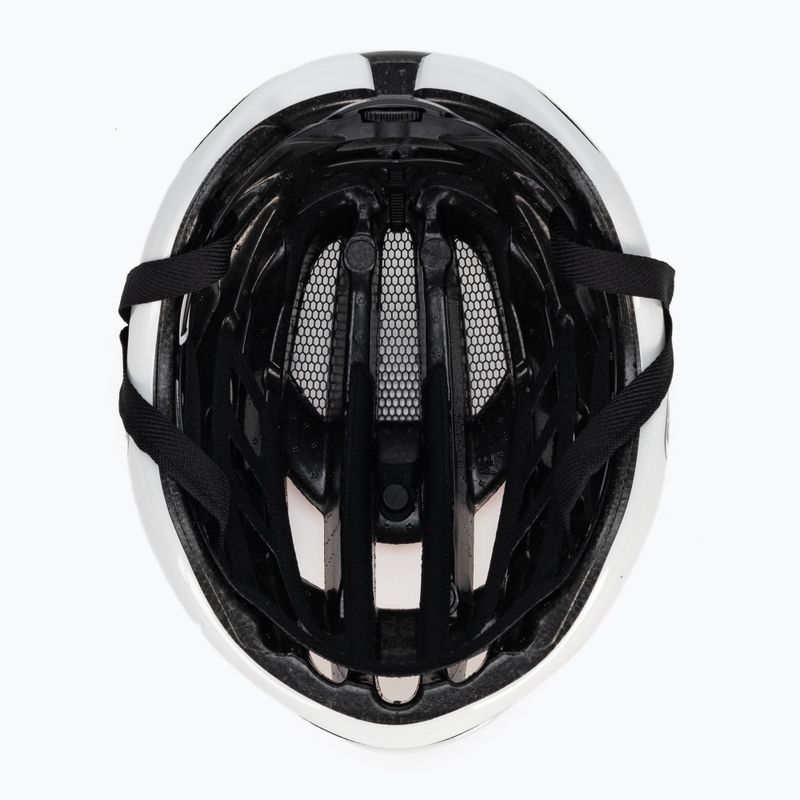 Шолом велосипедний ABUS AirBreaker white/red 5