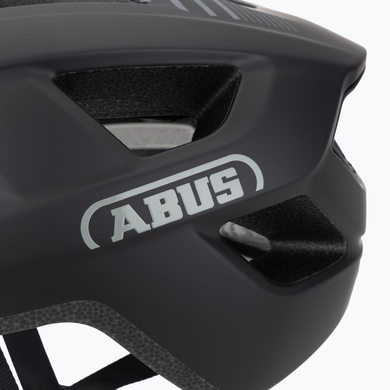 Шолом велосипедний ABUS Aduro 3.0 race black 7