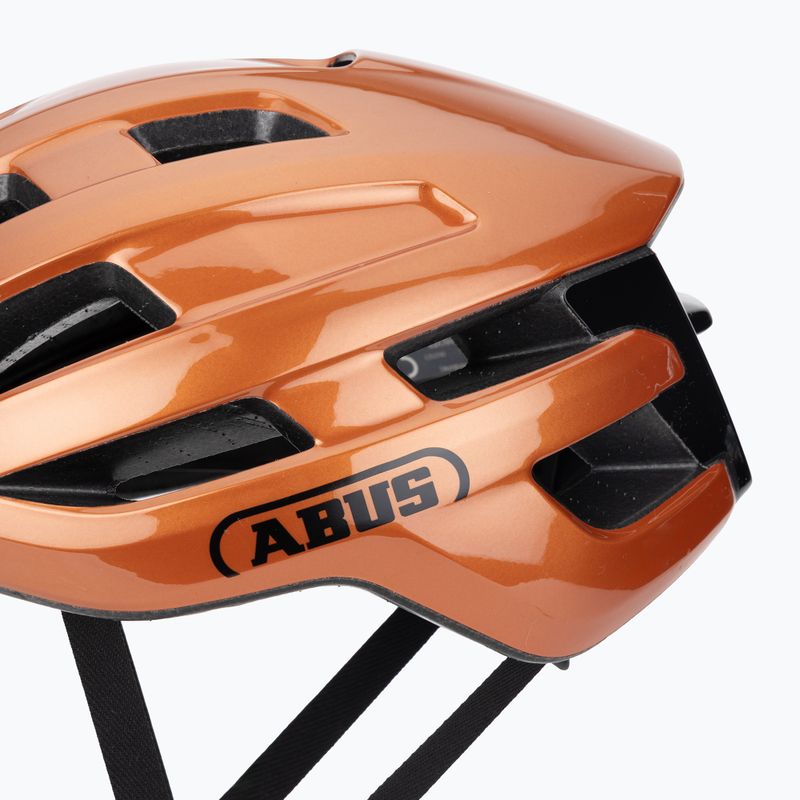 Шолом велосипедний ABUS PowerDome goldfish orange 7