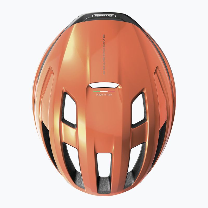 Шолом велосипедний ABUS PowerDome goldfish orange 4