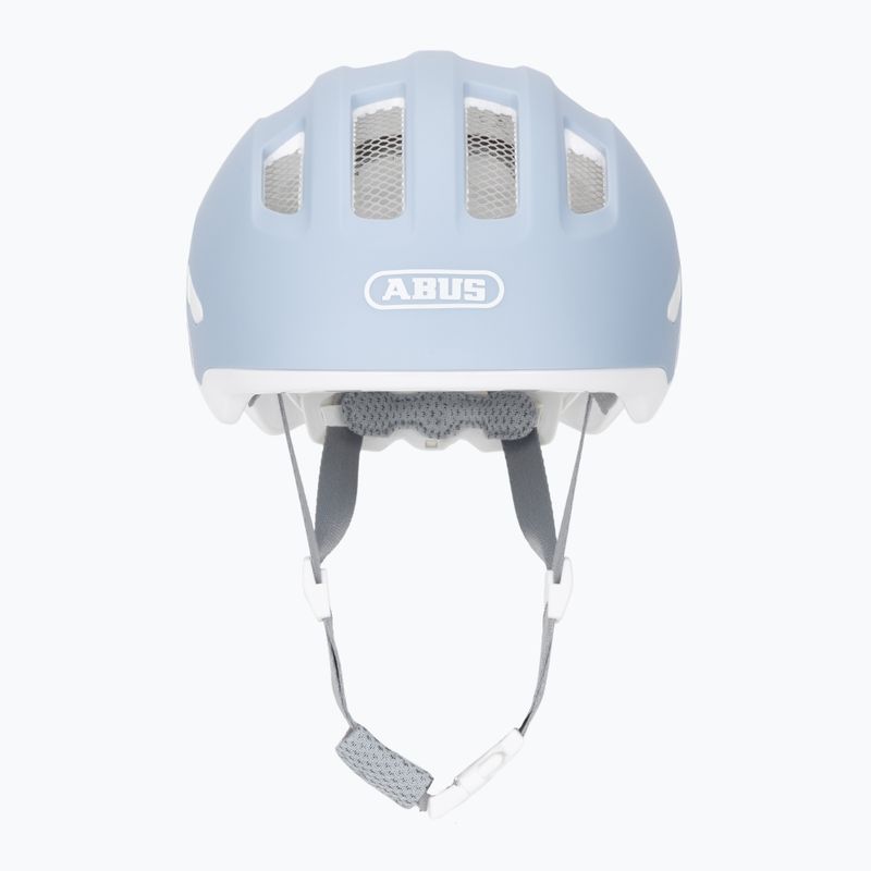 Шолом велосипедний дитячий ABUS Smiley 3.0 ACE LED pure aqua 2
