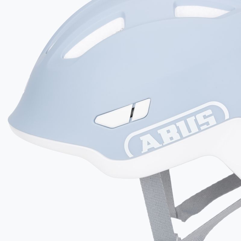 Шолом велосипедний дитячий ABUS Smiley 3.0 ACE LED pure aqua 8