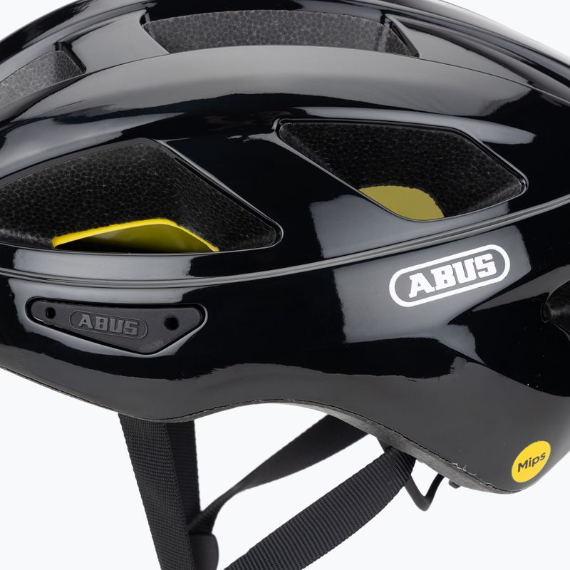 Шолом велосипедний ABUS Macator Mips shiny black 7