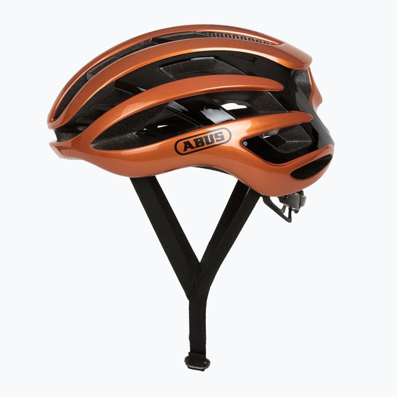 Шолом велосипедний ABUS AirBreaker goldfish orange 3