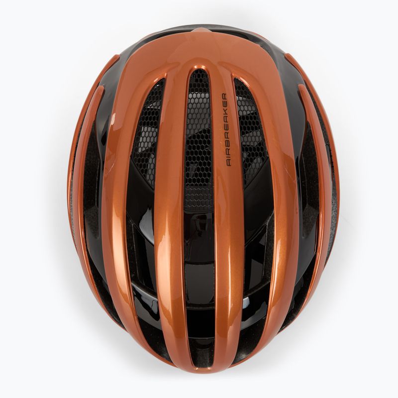 Шолом велосипедний ABUS AirBreaker goldfish orange 6