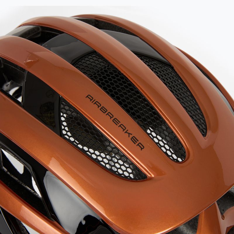 Шолом велосипедний ABUS AirBreaker goldfish orange 7