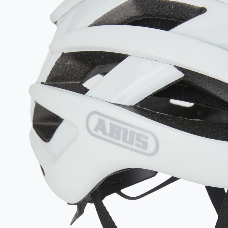 Шолом велосипедний ABUS AirBreaker polar white matt 7