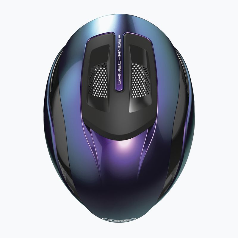 Шолом велосипедний ABUS Gamechanger 2.0 MIPS flip flop purple 5