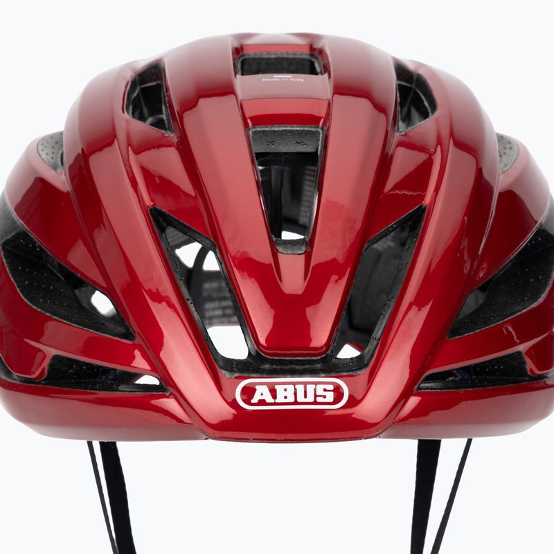 Шолом велосипедний ABUS StormChaser Ace performance red 7