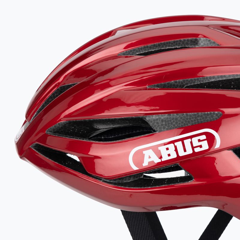 Шолом велосипедний ABUS StormChaser Ace performance red 8
