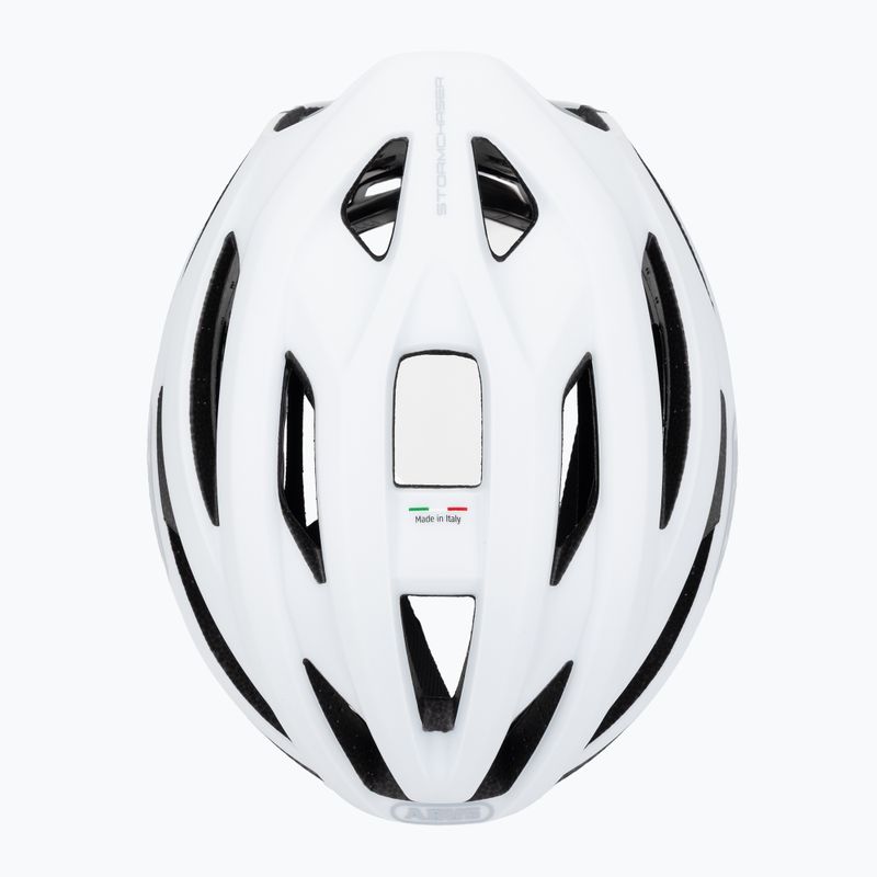 Шолом велосипедний ABUS StormChaser Ace polar white 6