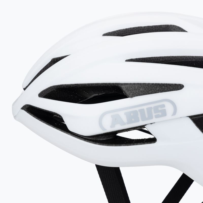 Шолом велосипедний ABUS StormChaser Ace polar white 7
