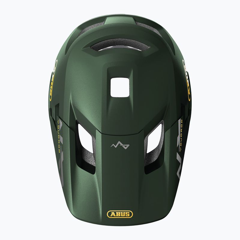 Шолом велосипедний дитячий ABUS Youdrop FF moss green 14