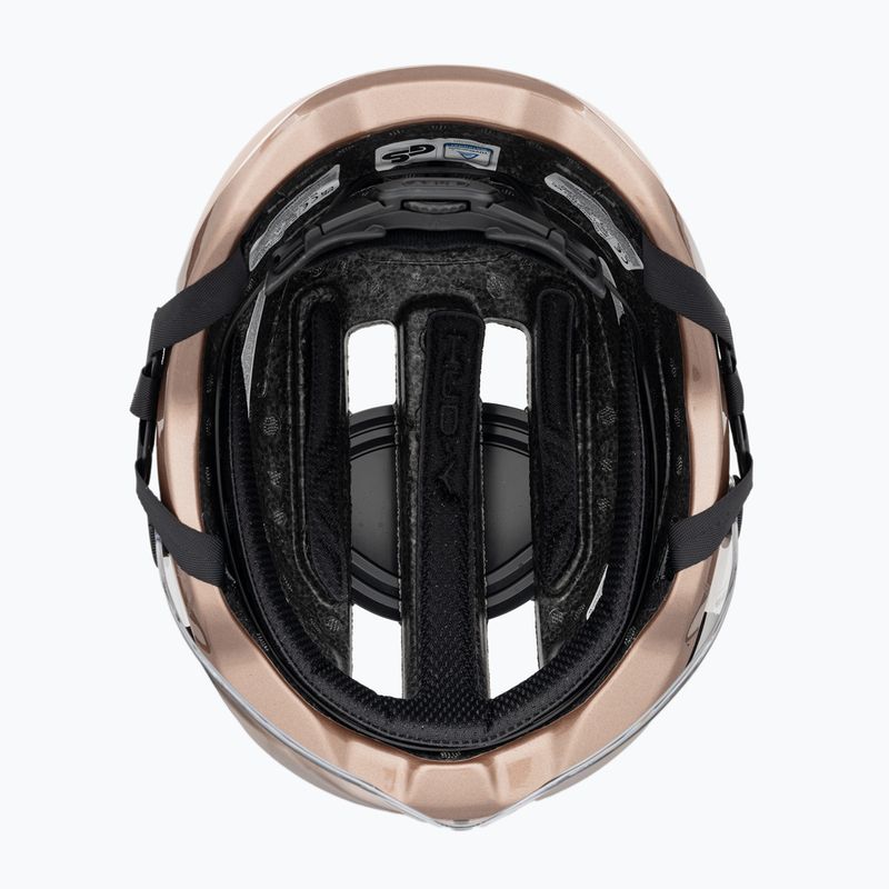 Шолом велосипедний ABUS Hud-y Ace champagne гold 2
