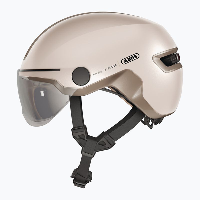 Шолом велосипедний ABUS Hud-y Ace champagne гold 4