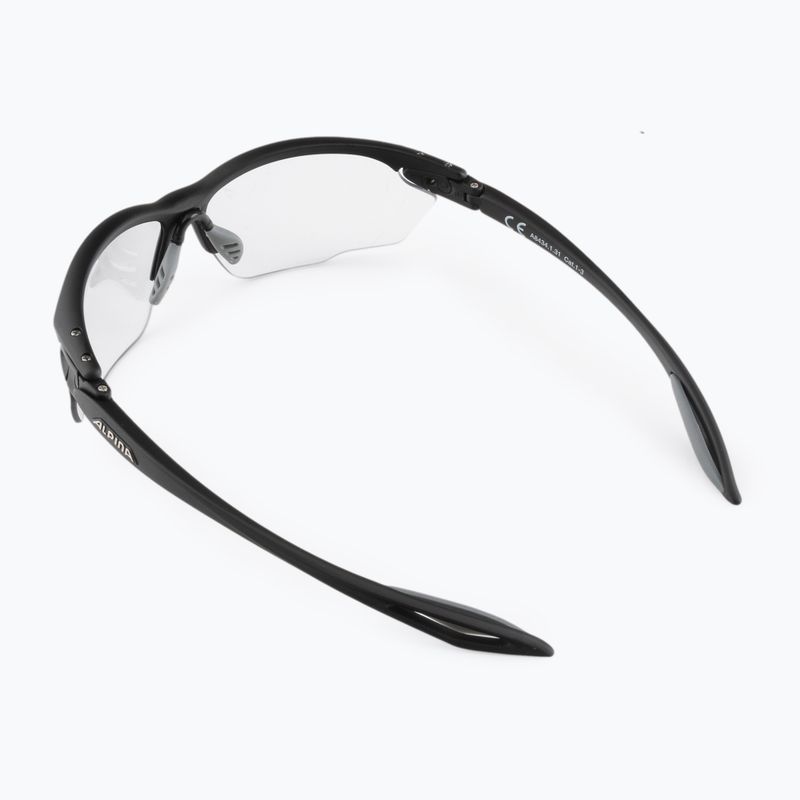 Окуляри велосипедні Alpina Twist Four V black matte/black 2