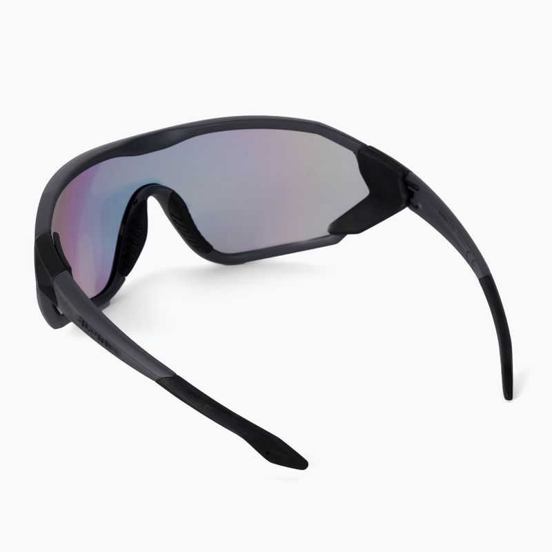 Окуляри велосипедні Alpina S-Way VM coal matt black/rainbow mirror 2