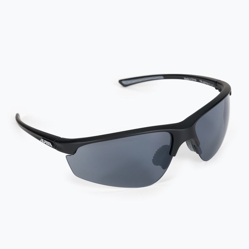 Окуляри велосипедні Alpina Tri-Effect 2.1 black matte/black mirror/clear/orange mirr